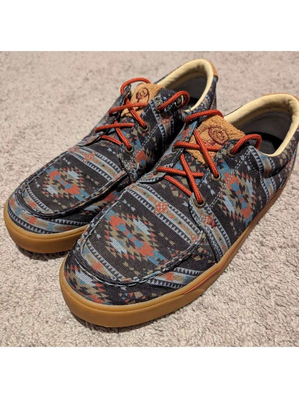 Hooey Men's Twisted X Patterned Casual Shoes Size 9.5M